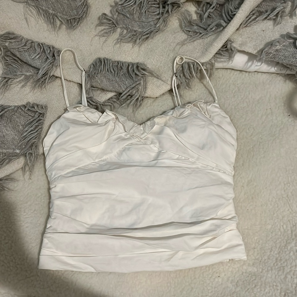 Zara ruffle top